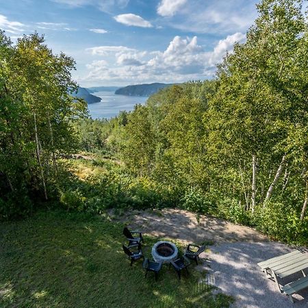 Montfjord - Chalets, Spa Et Vue - Chantafjord #2 Sacre-Coeur Экстерьер фото
