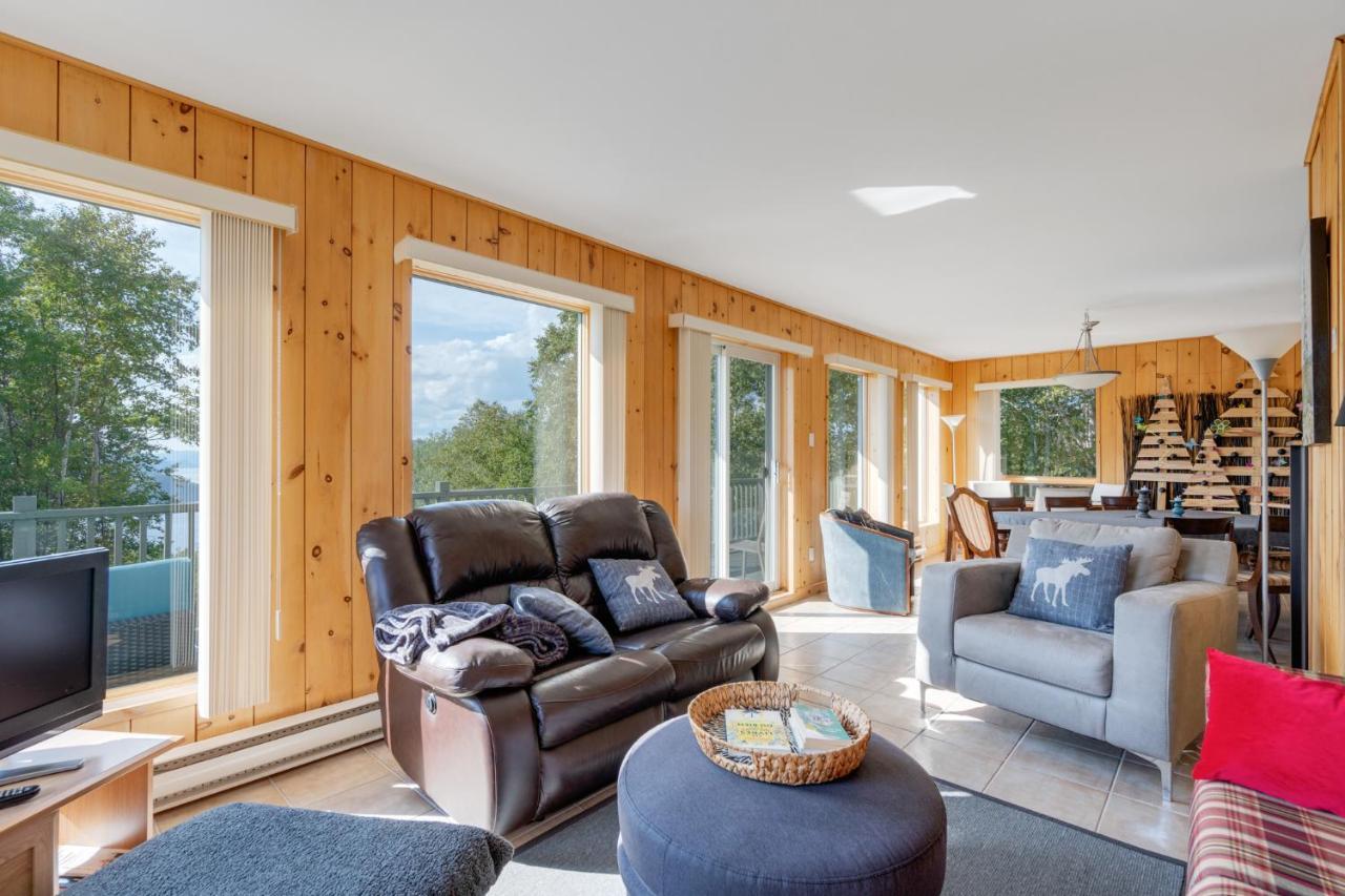 Montfjord - Chalets, Spa Et Vue - Chantafjord #2 Sacre-Coeur Экстерьер фото