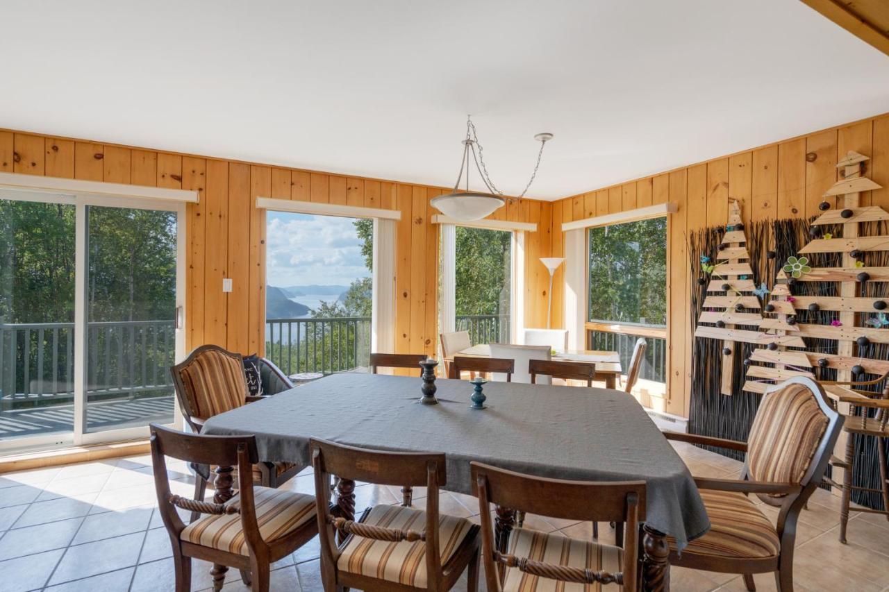 Montfjord - Chalets, Spa Et Vue - Chantafjord #2 Sacre-Coeur Экстерьер фото
