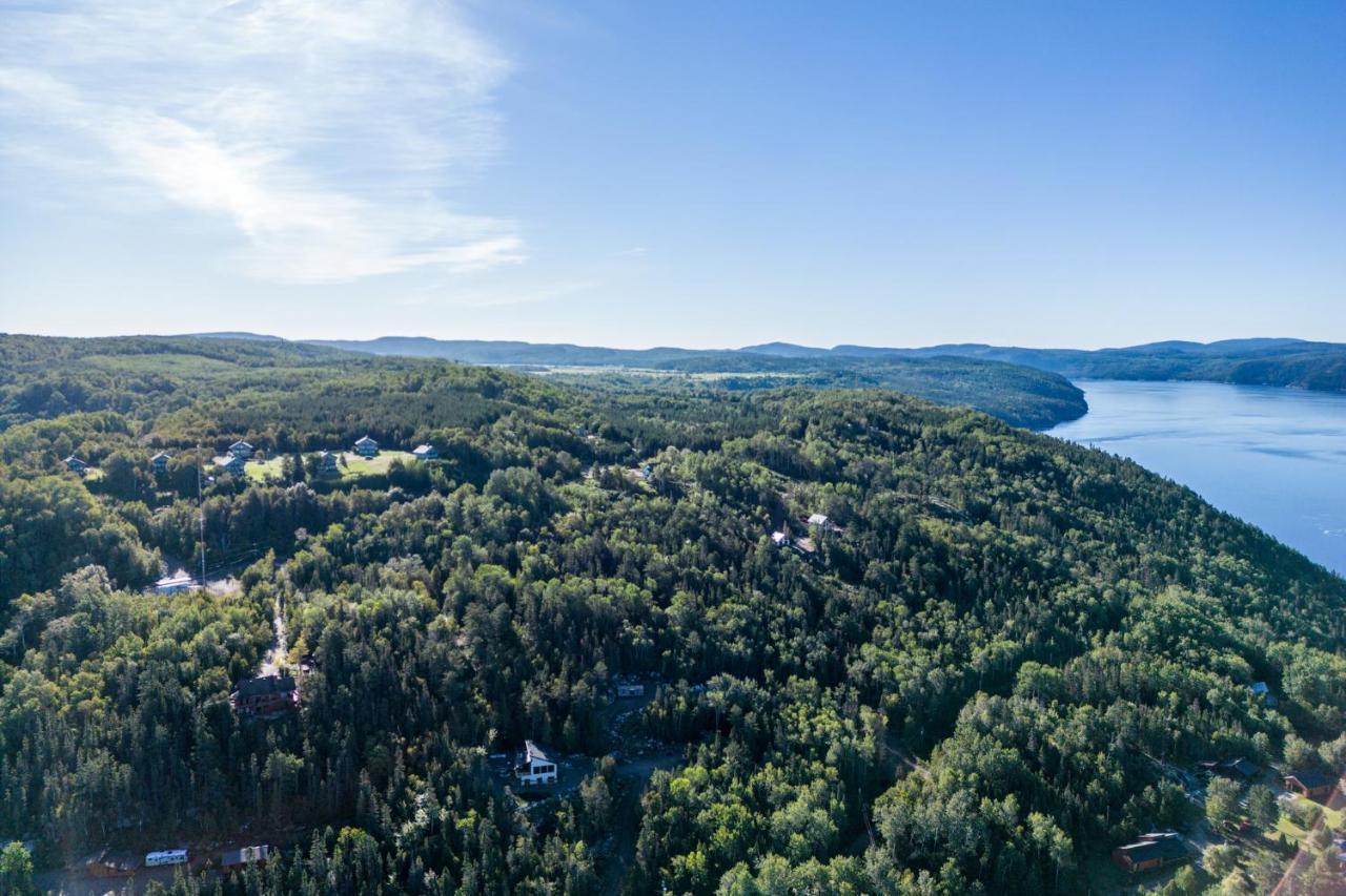 Montfjord - Chalets, Spa Et Vue - Chantafjord #2 Sacre-Coeur Экстерьер фото